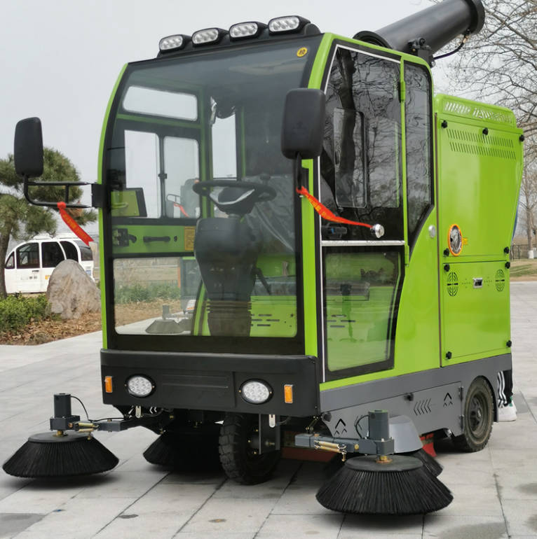 克孜勒道路清洁广泛应用电动环卫清扫车